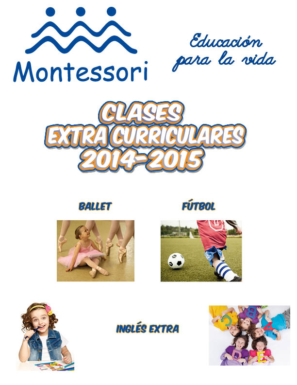 clases extra 2014 Montessori